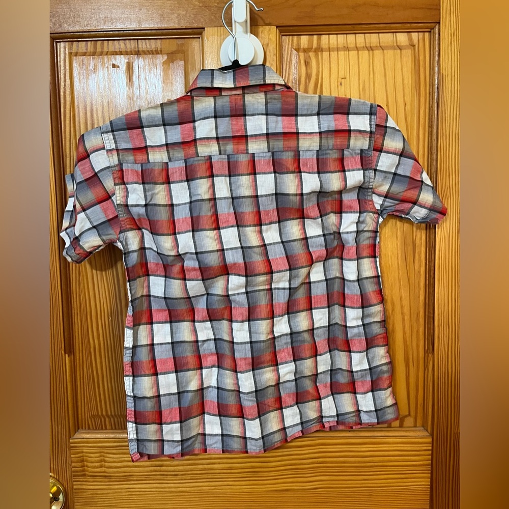 Kolesport Vintage Boys Plaid Button Up Shirt - Picture 5 of 5